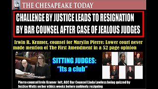 Challenge by Justice Leads to Resignation of Maryland Bar Counsel