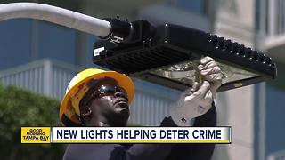 Tampa neighborhoods now getting brighter LED streetlights to make streets safer