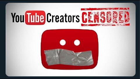 YouTube Creators Censored #Section230 #BigTech