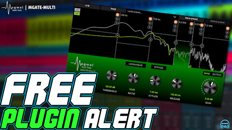 FREE PLUGIN ALERT - Mogwai MGATE - MULTI (Multiband Gate)