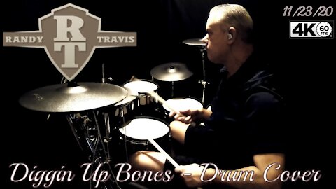 Randy Travis - Diggin Up Bones - Drum Cover