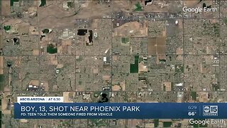 13-year-old shot by unknown suspect near Phoenix park