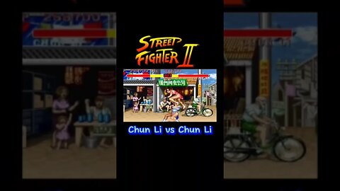 Street Fighter ChunLi vs ChunLi #gaming #trending #viral #youtubeshorts #ytshorts #streetfighter