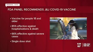 FDA panel recommends Johnson & Johnson vaccine for emergency use, formal authorization coming soon