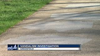 Trail of hateful graffiti found in Greenfield