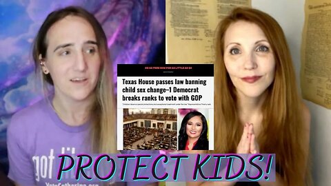 Trans Woman and Woman React: Texas House moves forward to ban sex changes for minors