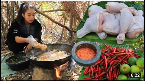 Mushroom Curry SPiCy Tasty With Chicken, Cooking is Delicious Food