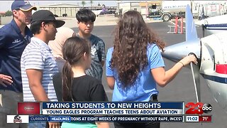 Young Eagles Program takes teenagers to new heights with aviation