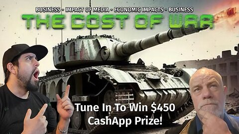 The Cost of War - $450 CashApp Raffle Drawing - Stoner Talk Show TV - #110