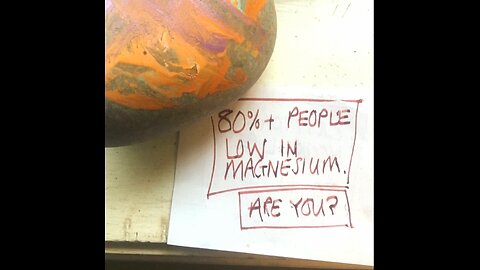 80% of people are low on magnesium. Are you?