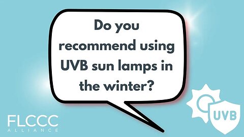 Do you recommend using UVB sun lamps in the winter?