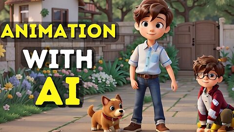 How To Create Animation Video With AI || 2D Live Action Animation With AI || AI Animation