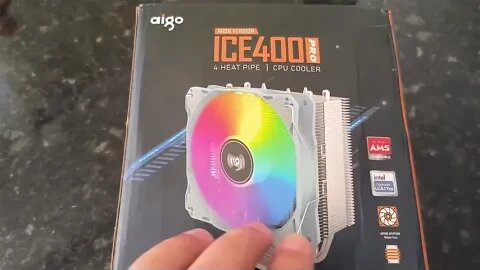 PC do Aliexpress - AIR COOLER AIGO ICE400 PRO (EP07)