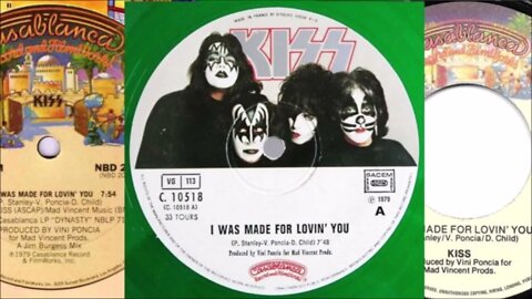 Kiss - I Was Made For Lovin' You