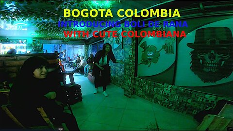 COLOMBIANA TEACHES ME TO PLAY BOLI DE RANA & INTRODUCE IT TO THE WORLD : BOGOTA COLOMBIA #VLOG 3 🇨🇴