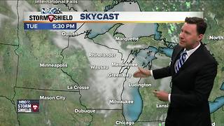 Michael Fish's NBC26 Storm Shield weather forecast