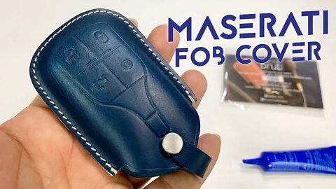 Luxury Leather Maserati Key Cover Review