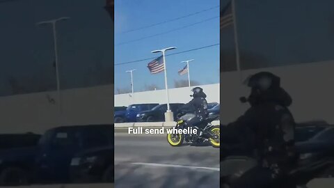 Super bike wheelie