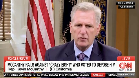 LOL: Kevin McCarthy Still BIG MAD Over Being Ousted!