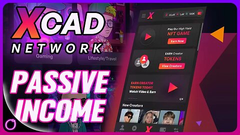 🟢How I earn my passive income revealed! (XCAD)