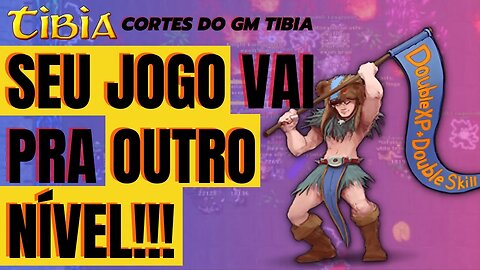 ⚠️🚨[DOUBLE XP, SKILL E LOOT NO TIBIA]🚨⚠️VALE A PENA XP BOOST E PREY? #tibia #mmorpg