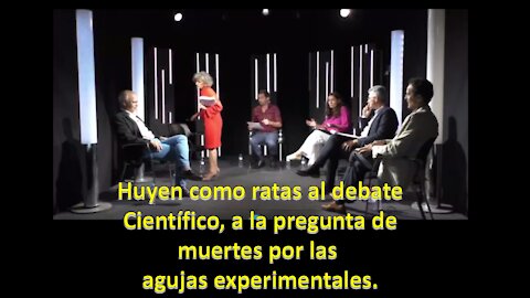 A la pregunta de muertes por las agujas experimentales, médicos oficialistas huyen.