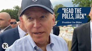 Biden Snaps at Reporter: ‘Read the Polls, Jack!’