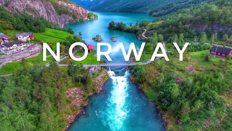 Norway 4K - Scenic Relaxation Film with Calming Music