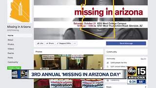 TODAY: "Missing in Arizona Day"