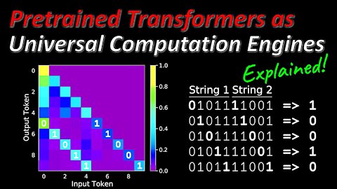 Pretrained Transformers as Universal Computation Engines (Machine Learning Research Paper Explained)