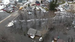 Severe flooding in Columbus, Dodge County