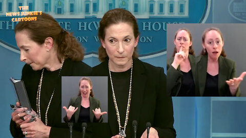 Reporter to WH Gender Sec: "Will you take any q from a pro-life audience?.. You’ll just walk away?"