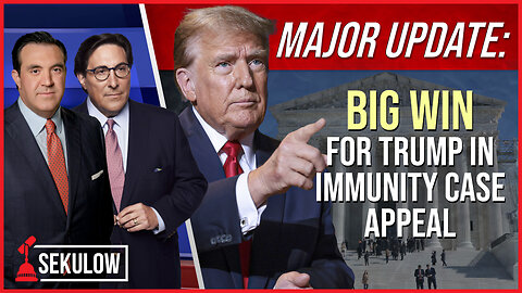 MAJOR UPDATE: BIG Win for Trump in Immunity Case at Supreme Court