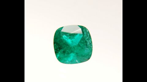 Hydrothermal Emerald Grade "C" Square Cushion 7 mm