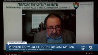 Congressman Raul Grijalva holds roundtable discussion to protect wildlife from diseases