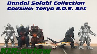 KIR:eview #7 - Bandai Sofubi Godzilla Tokyo S.O.S. Set