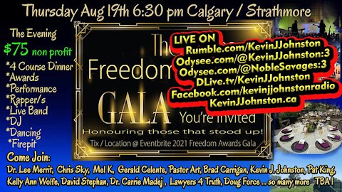 2021 Freedom Awards Gala Streamed Live By Noble Savages