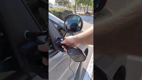 The Prius Experiment: Motorcycle Mirror Update #shorts