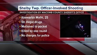 No charges in officer-involved shooting that killed man in Shelby Township