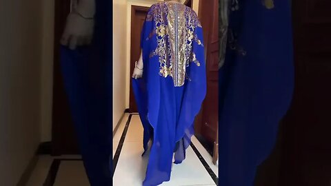 African women's Abaya Long Robe High Sequins Embroidery | ʟɪɴᴋ ɪɴ ᴛʜᴇ ᴅᴇꜱᴄʀɪᴘᴛɪᴏɴ 👇 ᴛᴏ ʙᴜʏ
