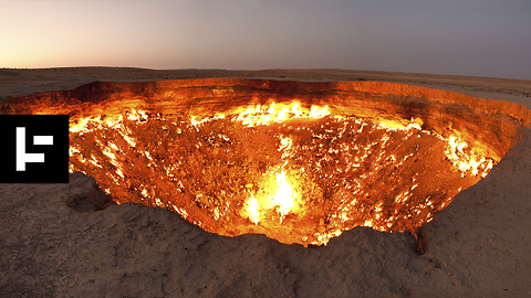 This Hellish Crater Has Been On Fire For Almost 50 Years