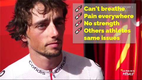 Cyclist Victor Lafay forced to quit Tour de France: Can't breathe. Others have same problem