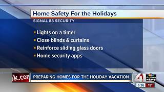 Preparing your home for holiday vacation