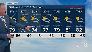 Latest Weather Forecast 11 p.m. Thursday