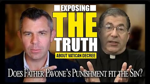Father Frank Pavone talks with Dr. Taylor Marshall about Vatican decree