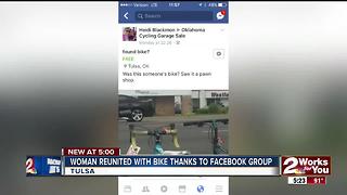 Facebook group helps woman find stolen bike