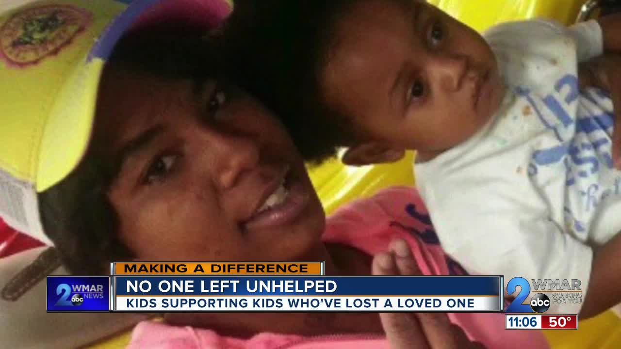No one left unhelped: Kids supporting kids who've lost a loved one