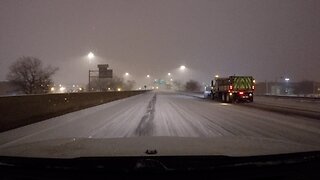 Lake Effect snow shuts down ahead of the Thursday morning commute