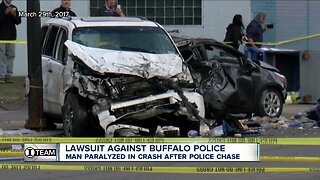 Buffalo Police violated no-chase policy in crash that paralyzed man, lawsuit says