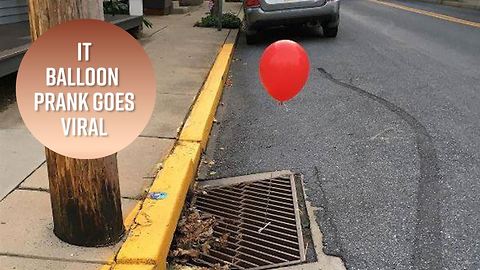 IT Movie Balloon Prank Terrifies Pennsylvania Town